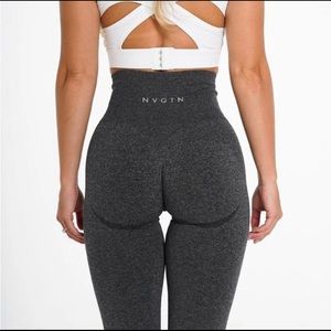 NVGTN Grey Contour Seamless Leggings